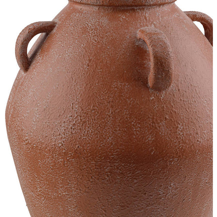 Kabir Global Red Table Lamp Home Decor > Lighting > Lamp > Table Lamps TriadCommerceInc