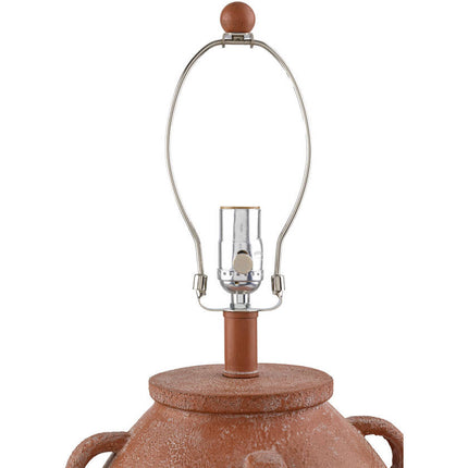 Kabir Global Red Table Lamp Home Decor > Lighting > Lamp > Table Lamps TriadCommerceInc