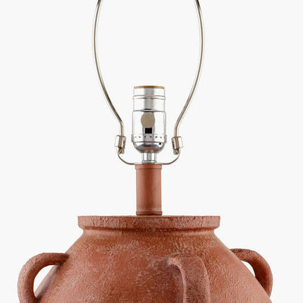 Kabir Global Red/Wheat Table Lamp Home Decor > Lighting > Lamp > Table Lamps TriadCommerceInc