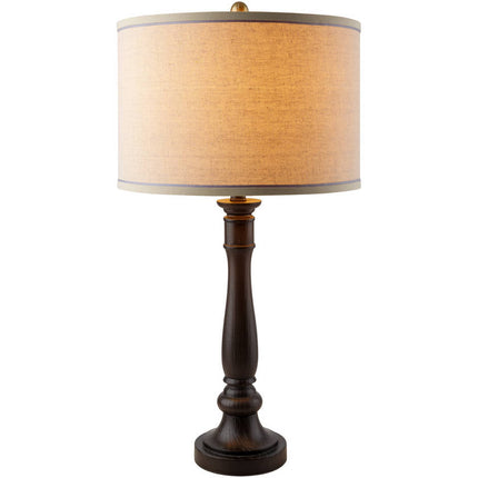 Dezeray Cottage Brown Table Lamp Home Decor > Lighting > Lamp > Table Lamps TriadCommerceInc