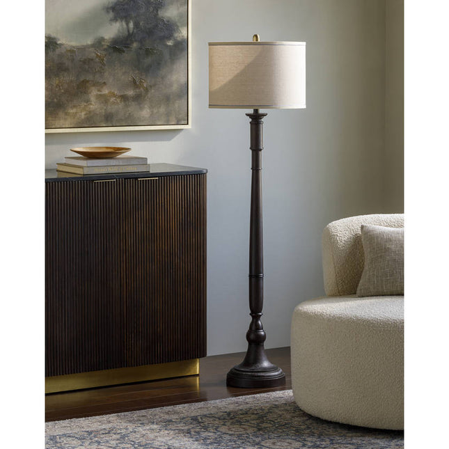 Baexem Cottage Brown Floor Lamp Home Decor > Lighting > Lamp > Floor Lamps TriadCommerceInc