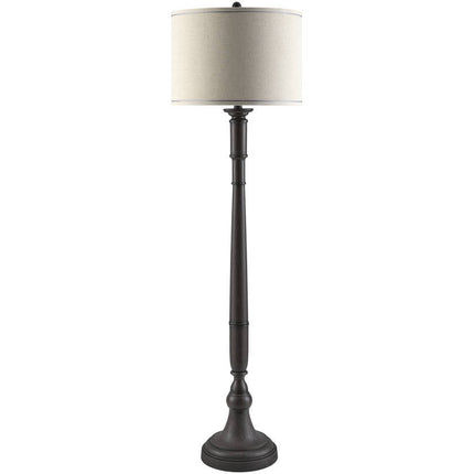 Baexem Cottage Brown Floor Lamp Home Decor > Lighting > Lamp > Floor Lamps TriadCommerceInc 58"H x 16"W x 16"D