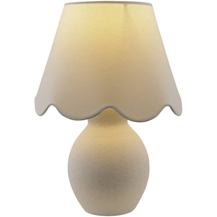 Lilliane Cottage White Table Lamp Lighting TriadCommerceInc