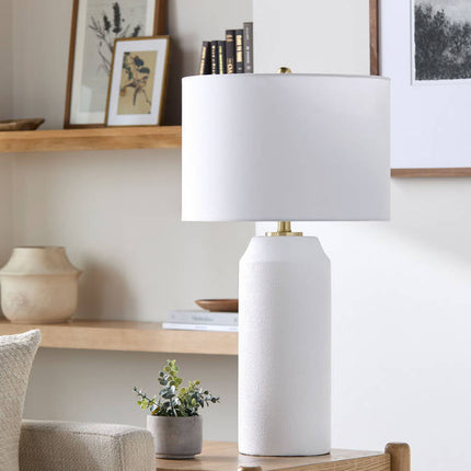 Cilicia Traditional White Table Lamp Home Decor > Lighting > Lamp > Table Lamps TriadCommerceInc