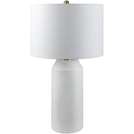 Cilicia Traditional White Table Lamp Home Decor > Lighting > Lamp > Table Lamps TriadCommerceInc 30"H x 16"W x 17"D