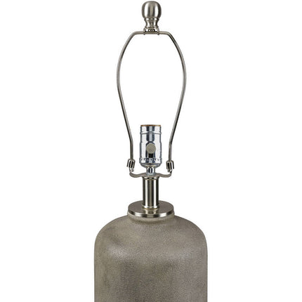 Eryka Traditional Light Gray Table Lamp Lighting TriadCommerceInc