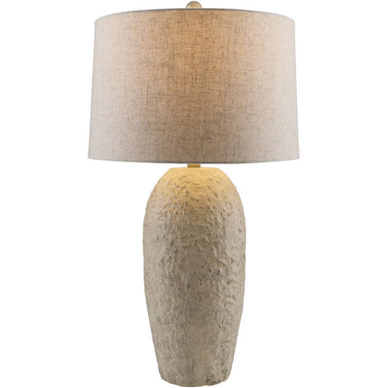 Malinda Global White/Wheat Table Lamp Lighting TriadCommerceInc