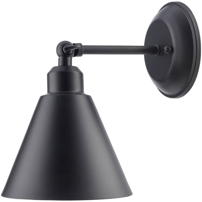 Ramero Traditional Black Wall Sconces Home Decor > Lighting > Wall Lighting > Wall Sconces TriadCommerceInc 10"L x 6"W x 9"H