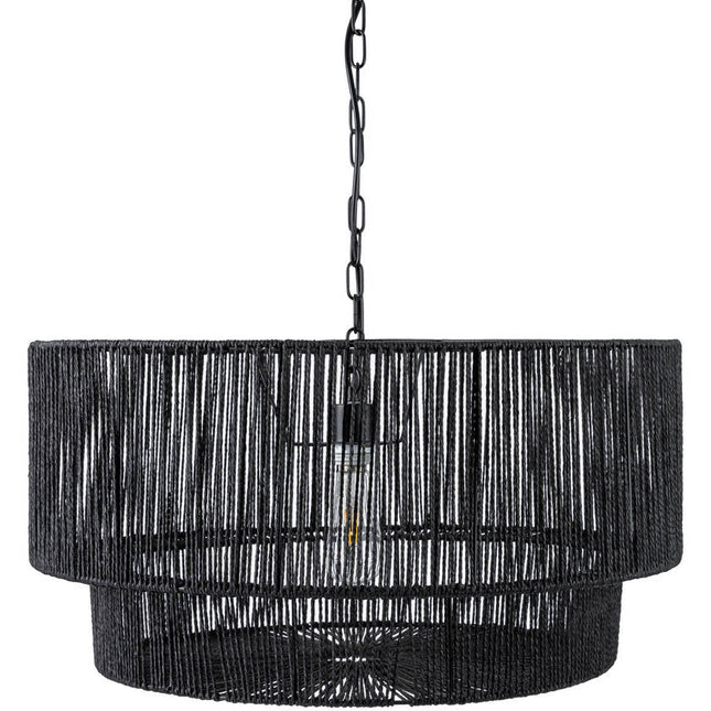 Bonny Pendant Light - Black Home Decor > Lighting > Ceiling Lights > Pendant Lights TriadCommerceInc 25"L x 25"W x 83"H