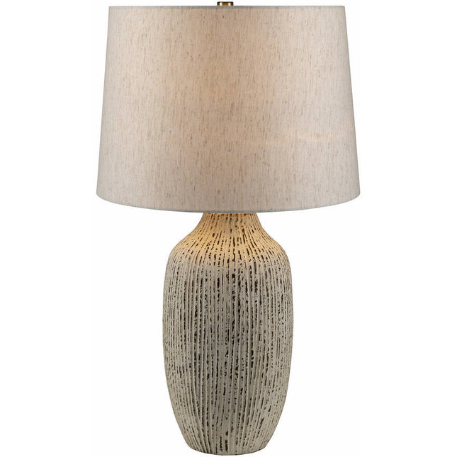 Turell Traditional White Table Lamp Lighting TriadCommerceInc