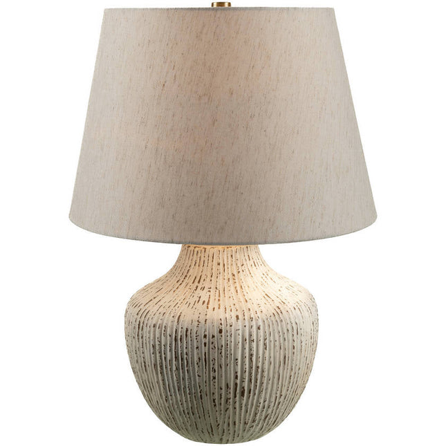 Denyse Traditional White Table Lamp Lighting TriadCommerceInc
