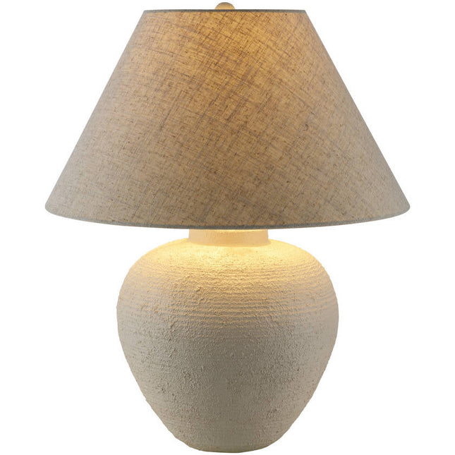 Catherine Global Cream Table Lamp Lighting TriadCommerceInc