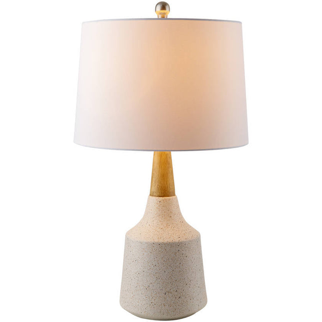 Alsion Modern Cream/White Table Lamp Home Decor > Lighting > Lamp > Table Lamps TriadCommerceInc