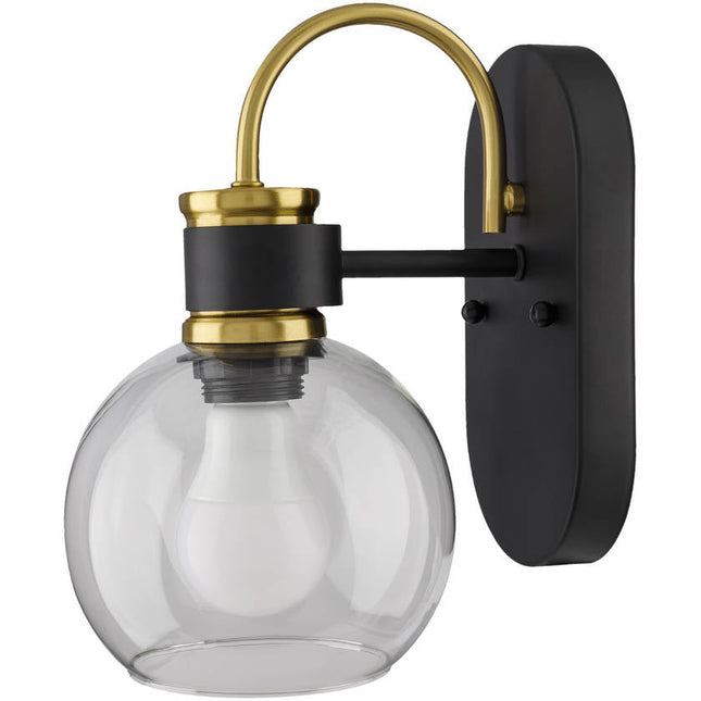 Susana Traditional Black Wall Sconces Home Decor > Lighting > Wall Lighting > Wall Sconces TriadCommerceInc 11"L x 6"W x 9"H