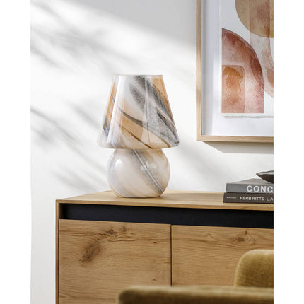 Carrin Modern Brown Table Lamp Home Decor > Lighting > Lamp > Table Lamps TriadCommerceInc