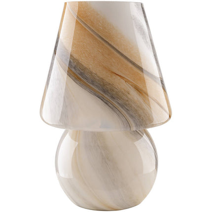 Carrin Modern Brown Table Lamp Home Decor > Lighting > Lamp > Table Lamps TriadCommerceInc 16"H x 11"W x 11"D