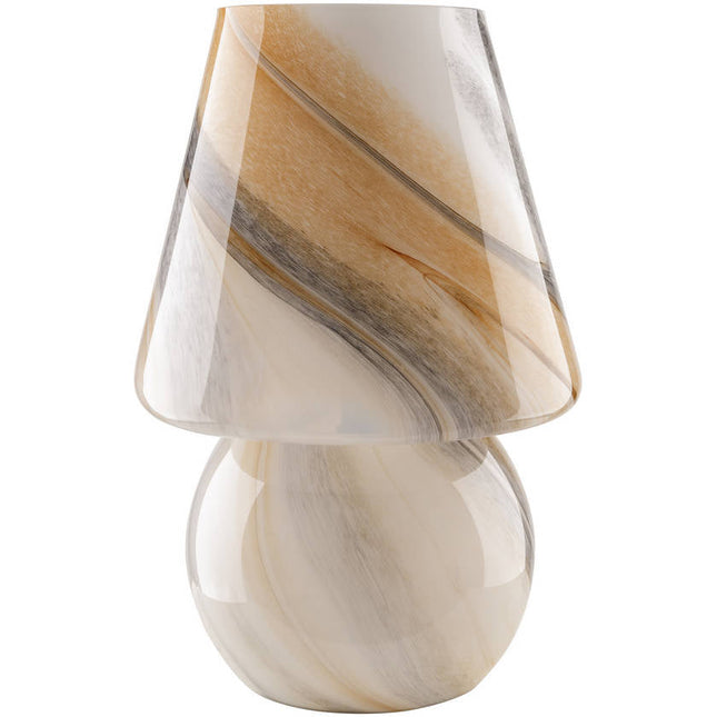 Carrin Modern Brown Table Lamp Home Decor > Lighting > Lamp > Table Lamps TriadCommerceInc 16"H x 11"W x 11"D