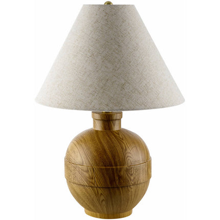 Jeriesha Global Brown Table Lamp Home Decor > Lighting > Lamp > Table Lamps TriadCommerceInc 22"H x 15"W x 15"D