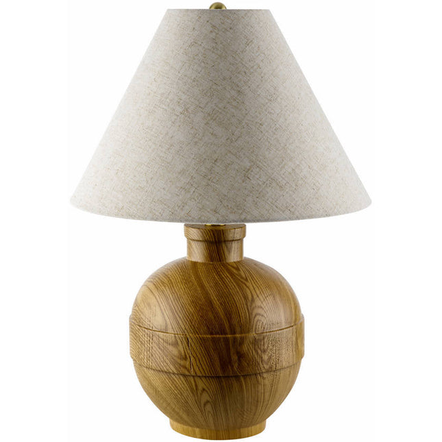 Jeriesha Global Brown Table Lamp Home Decor > Lighting > Lamp > Table Lamps TriadCommerceInc 22"H x 15"W x 15"D