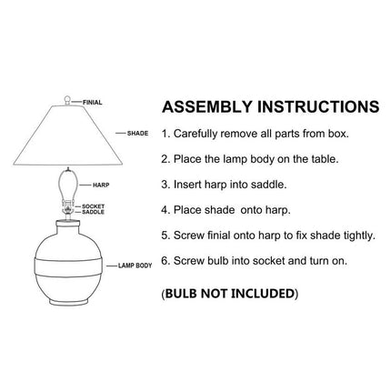 Jeriesha Global Brown Table Lamp Home Decor > Lighting > Lamp > Table Lamps TriadCommerceInc