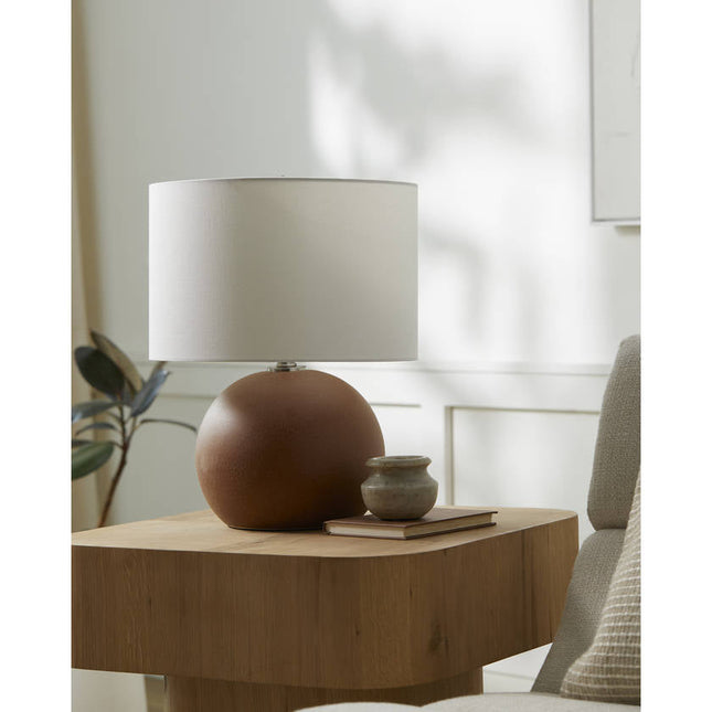 Shatika Global Brown Table Lamp Home Decor > Lighting > Lamp > Table Lamps TriadCommerceInc