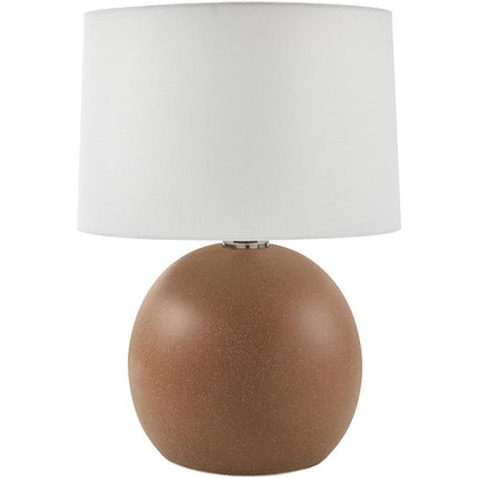 Shatika Global Brown Table Lamp Home Decor > Lighting > Lamp > Table Lamps TriadCommerceInc 20"H x 14"W x 14"D