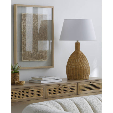Caleigh Global Brown Table Lamp Lighting TriadCommerceInc
