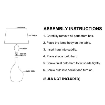Caleigh Global Brown Table Lamp Lighting TriadCommerceInc