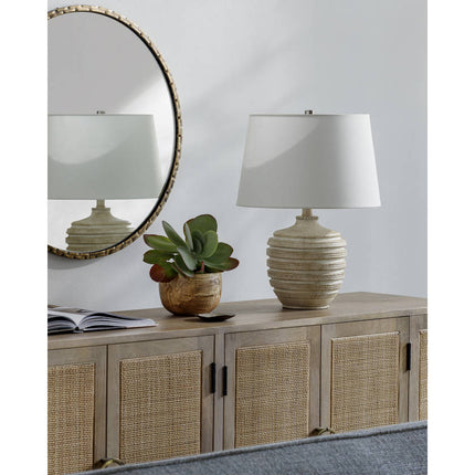 Tamikia Traditional Brown Table Lamp Lighting TriadCommerceInc