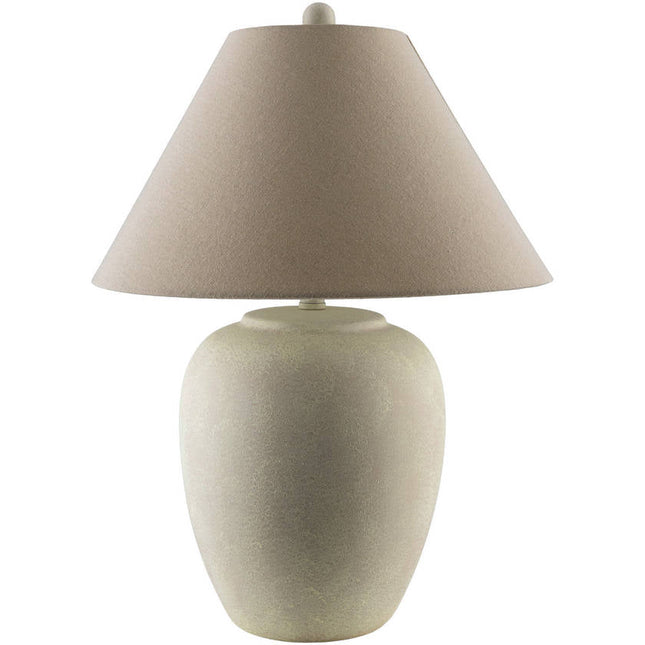 Sopheak Traditional White Table Lamp Home Decor > Lighting > Lamp > Table Lamps TriadCommerceInc 25"H x 18"W x 18"D