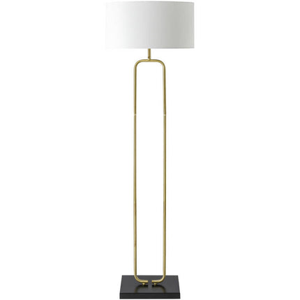 Tari Cottage Metallic - Brass Floor Lamp Lighting TriadCommerceInc 63"H x 19"W x 19"D
