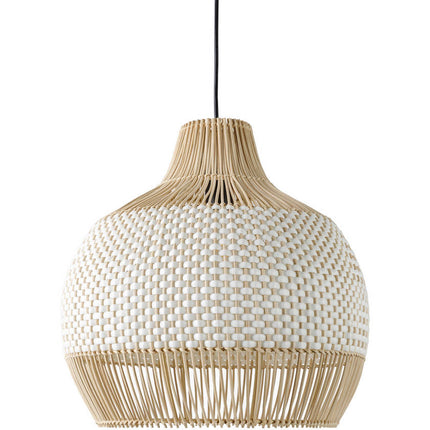 Konstance Rattan Pendant Light Home Decor > Lighting > Ceiling Lights > Pendant Lights TriadCommerceInc 17"L x 17"W x 88"H
