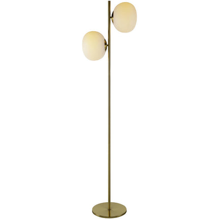 Shaana Modern Metallic - Brass Floor Lamp Home Decor > Lighting > Lamp > Floor Lamps TriadCommerceInc