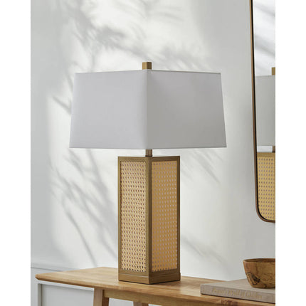 Jenika Global Brown Table Lamp Lighting TriadCommerceInc