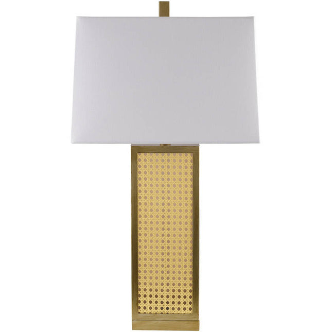 Jenika Global Brown Table Lamp Lighting TriadCommerceInc 29"H x 15"W x 15"D