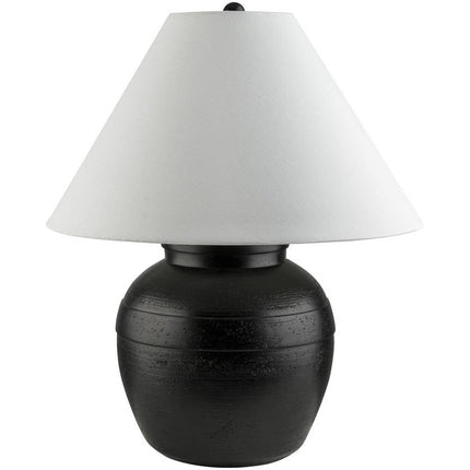 Shata Global Black Table Lamp Home Decor > Lighting > Lamp > Table Lamps TriadCommerceInc 23"H x 18"W x 18"D