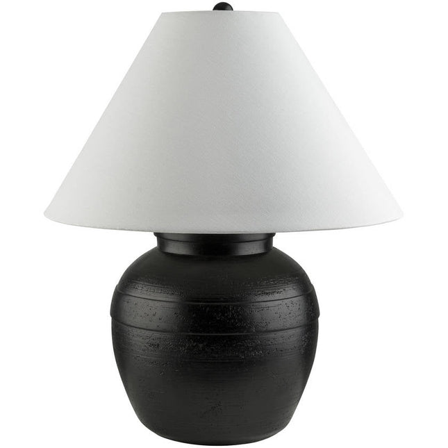 Shata Global Black Table Lamp Home Decor > Lighting > Lamp > Table Lamps TriadCommerceInc 23"H x 18"W x 18"D