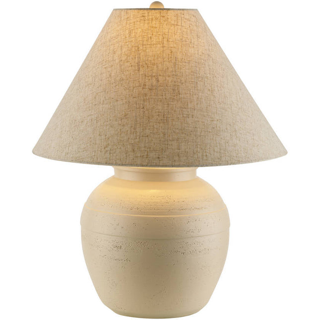 Shata Global Cream Table Lamp Home Decor > Lighting > Lamp > Table Lamps TriadCommerceInc
