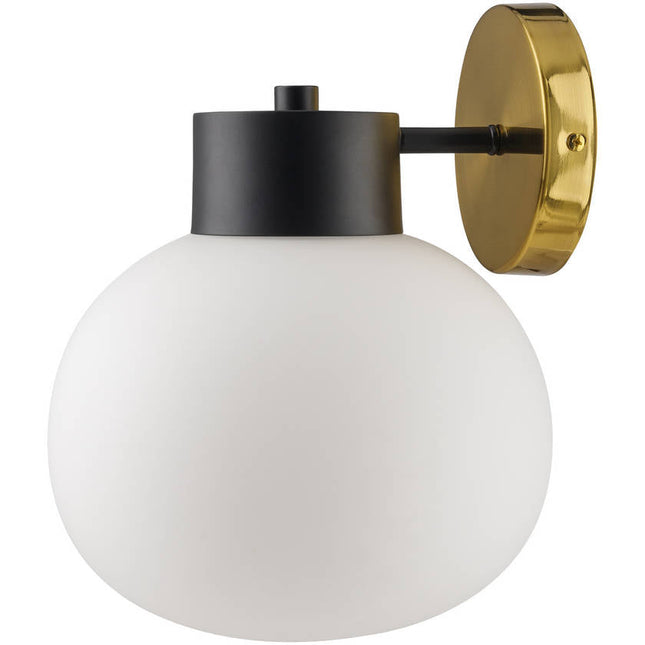 Lawanna Traditional Metallic - Brass Wall Sconces Home Decor > Lighting > Wall Lighting > Wall Sconces TriadCommerceInc 9"L x 10"W x 10"H