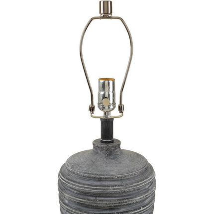 Josel Traditional Light Gray Table Lamp Home Decor > Lighting > Lamp > Table Lamps TriadCommerceInc