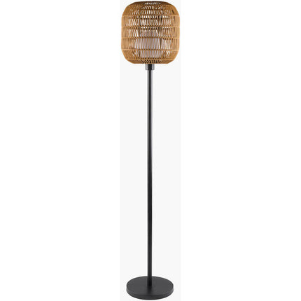 Keithsburg Global Brown Floor Lamp Home Decor > Lighting > Lamp > Floor Lamps TriadCommerceInc 61"H x 11"W x 11"D