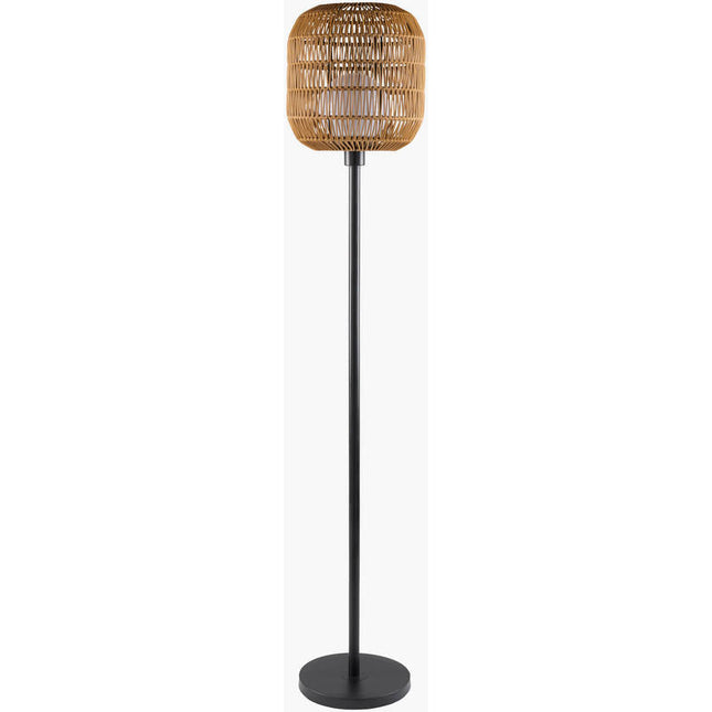 Keithsburg Global Brown Floor Lamp Home Decor > Lighting > Lamp > Floor Lamps TriadCommerceInc 61"H x 11"W x 11"D