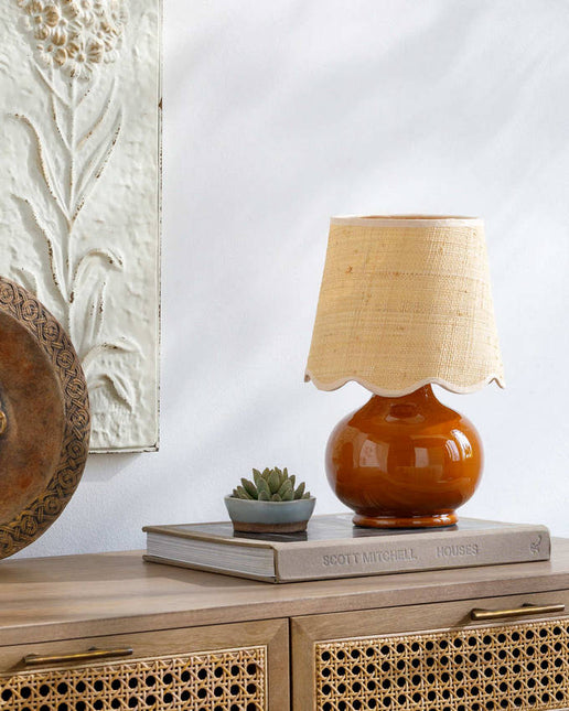 Kolleen Cottage Tan Table Lamp Home Decor > Lighting > Lamp > Table Lamps TriadCommerceInc