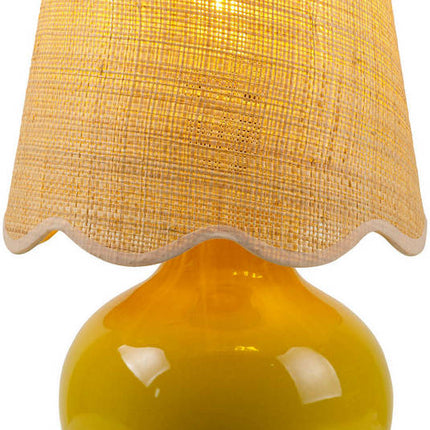 Kolleen Cottage Yellow Table Lamp Home Decor > Lighting > Lamp > Table Lamps TriadCommerceInc