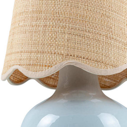 Kolleen Cottage Blue Table Lamp Home Decor > Lighting > Lamp > Table Lamps TriadCommerceInc