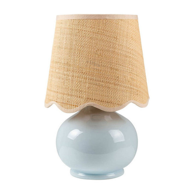 Kolleen Cottage Blue Table Lamp Home Decor > Lighting > Lamp > Table Lamps TriadCommerceInc 13"H x 8"W x 8"D