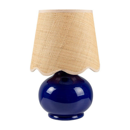 Kolleen Cottage Navy Table Lamp Lighting TriadCommerceInc 13"H x 8"W x 8"D