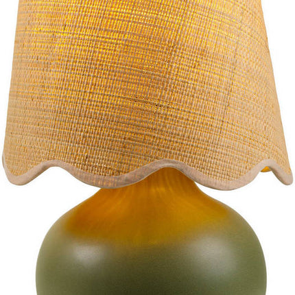 Kolleen Cottage Green/Beige Table Lamp Home Decor > Lighting > Lamp > Table Lamps TriadCommerceInc