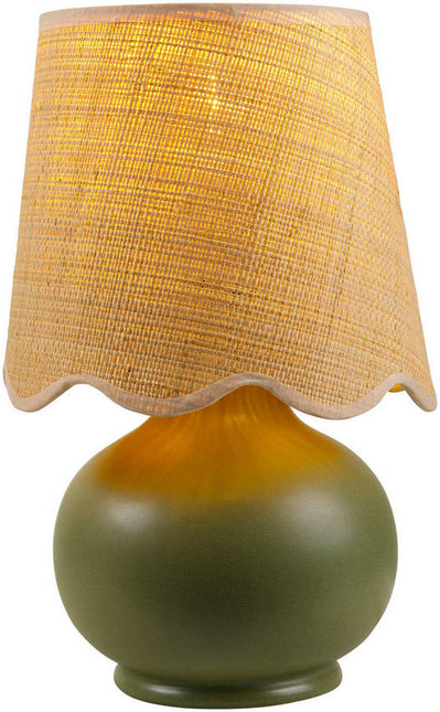 Kolleen Cottage Green/Beige Table Lamp Home Decor > Lighting > Lamp > Table Lamps TriadCommerceInc