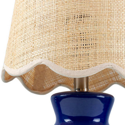Reann Cottage Navy Table Lamp Home Decor > Lighting > Lamp > Table Lamps TriadCommerceInc